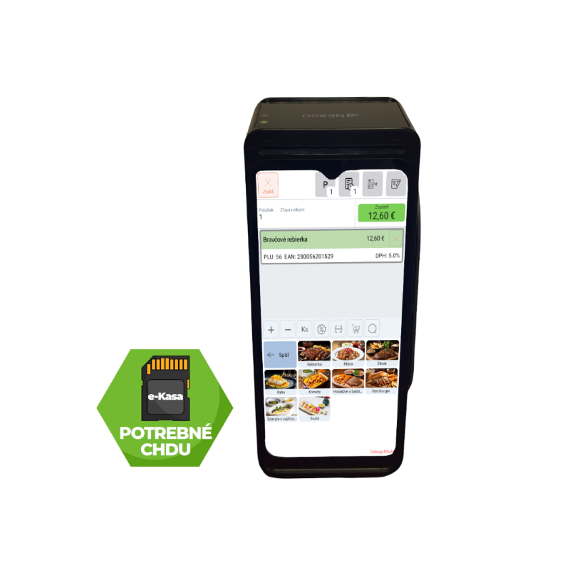 FiskalPRO N92 2GB so zák. displejom